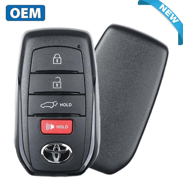 2022 Toyota Corolla Cross / 4-Button Smart Key / PN: 8990H-0A020 / 1551A-14FBW (OEM) - UHS Hardware