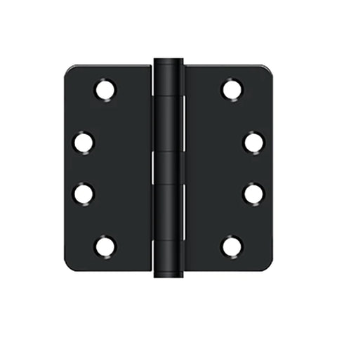 Deltana - 4" x 4" x 1/4" Radius Hinge - Heavy Duty - Optional Finish