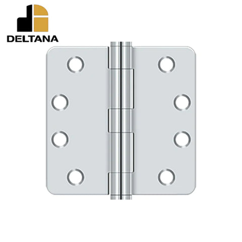 Deltana - 4" x 4" x 1/4" Radius Hinge - Heavy Duty - Optional Finish