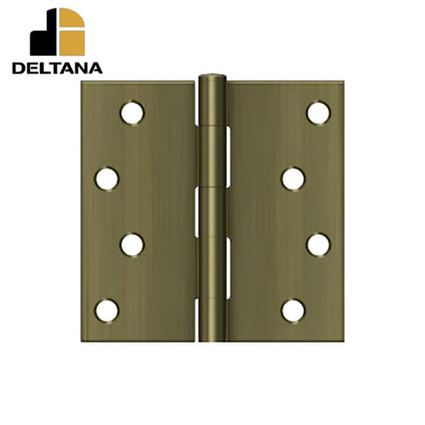 Deltana - 4" x 4" Square Hinge - Residential - Optional Finish