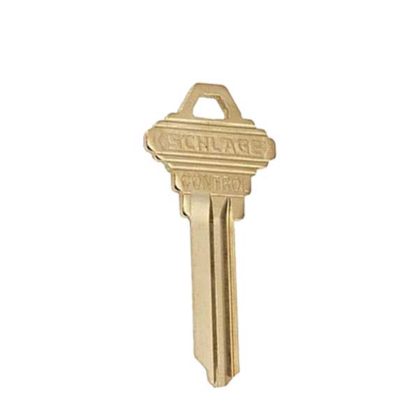 Schlage - Classic Control Key Blank - Both Sides - EF Keyway - UHS Hardware