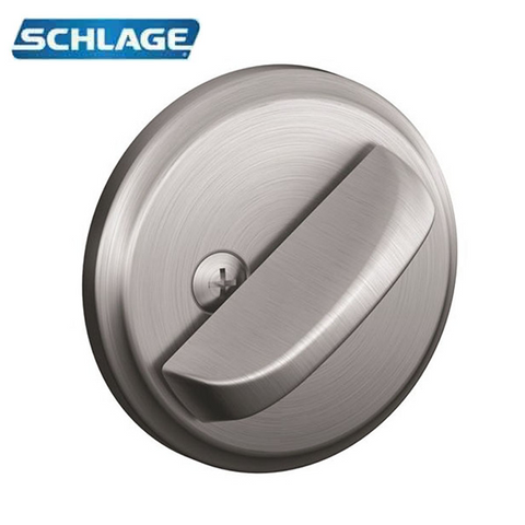 Schlage - B80 - No Trim Thumbturn - Satin Nickel - Operational Inside Only - UHS Hardware