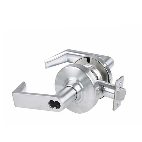 Schlage - ND80BDC - Commercial Lever Set - Storeroom - Disposable Core Less SFIC - Satin Chrome - RHO Lever - Fire Rated - Grade 1