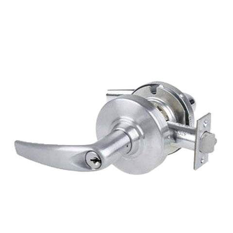 Schlage - ND82PD - Commercial Lever Set - Institution - Standard Cylinder - Satin Chrome - Athens Levers - Fire Rated - Grade 1