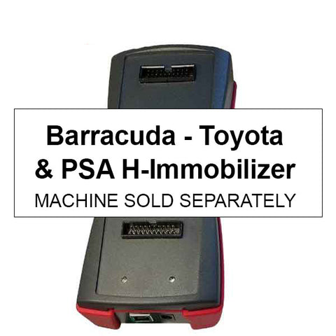 Barracuda Toyota & PSA H-Immobilizer All Keys Lost Solution (Software)