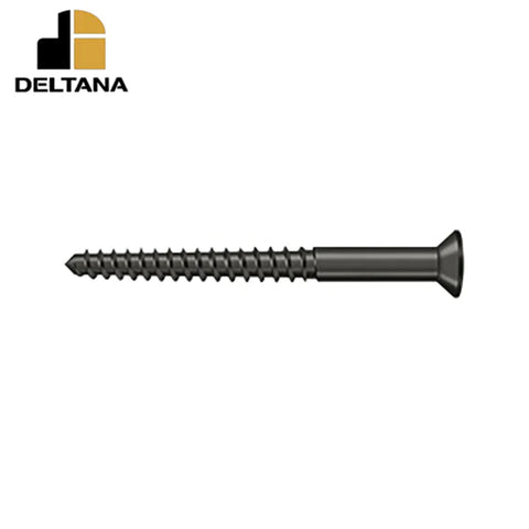 Deltana - Wood Screw - SB - #12 x 2-1/2" - Optional Finish