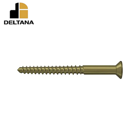 Deltana - Wood Screw - SB - #12 x 2-1/2" - Optional Finish