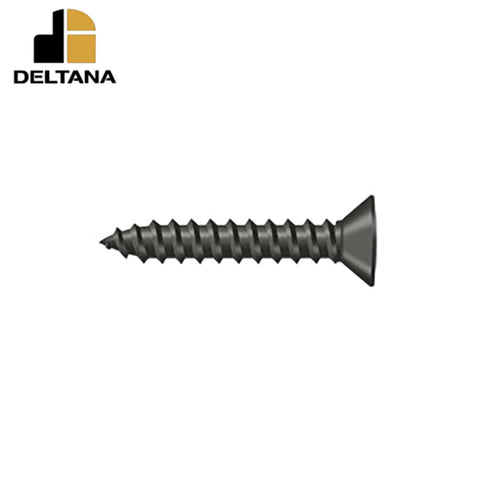 Deltana - Wood Screw - SB - #7 x 3/4" - Optional Finish