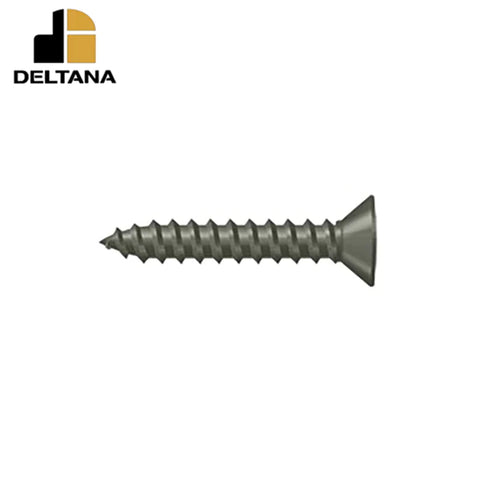 Deltana - Wood Screw - SB - #7 x 3/4" - Optional Finish