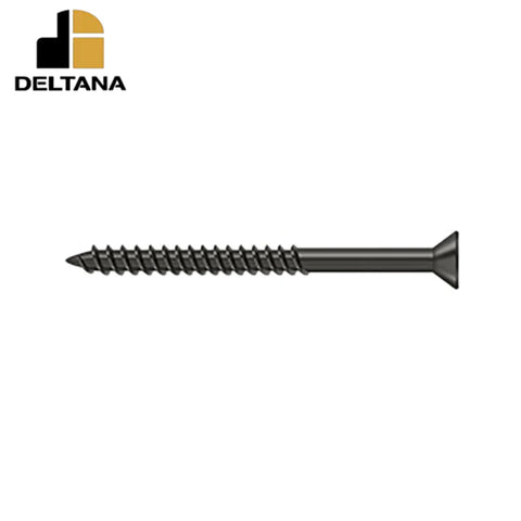 Deltana - Wood Screw - Steel - #10 x 2-1/2" - Optional Finish