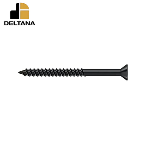 Deltana - Wood Screw - Steel - #10 x 2-1/2" - Optional Finish