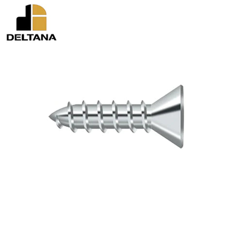 Deltana - Wood Screw - Steel - #10 x 3/4" - Optional Finish