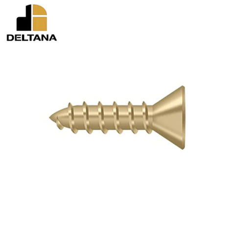 Deltana - Wood Screw - Steel - #10 x 3/4" - Optional Finish