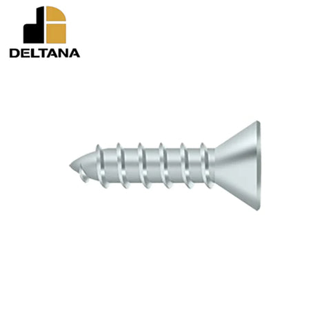 Deltana - Wood Screw - Steel - #10 x 3/4" - Optional Finish