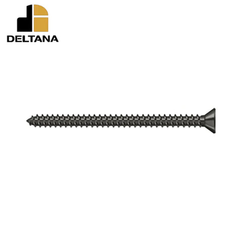 Deltana - Wood Screw - Steel - #9 x 2-1/2" - Optional Finish