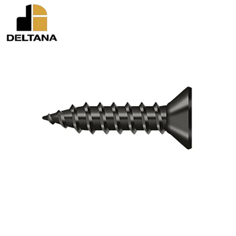 Deltana - Wood Screw - Steel - #9x 3/4" - Optional Finish