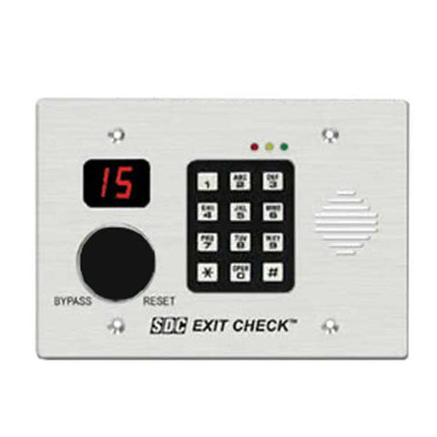 SDC - 101-KDENA - Delayed Egress Controller - Selectable Delay - Keyswitch - 12/24VDC - Aluminum - Fire Rated - Grade 1