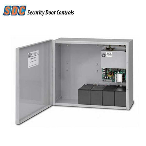 SDC - 634 - Low Voltage Power Supply - 16" x 14" Cabinet - 4 Amps - 12/24VDC - Battery Charger - Fire Rated - UHS Hardware