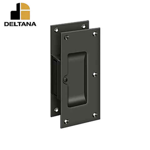 Deltana - Decorative pocket Lock 6" - Passage - 1-3/8" - 1-5/8" Door Thickness - Optional Finish