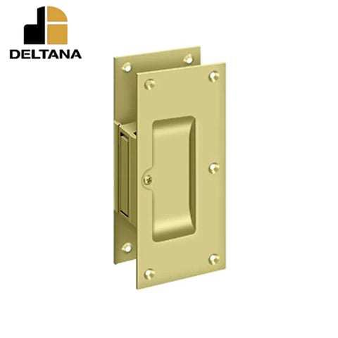 Deltana - Decorative pocket Lock 6" - Passage - 1-3/8" - 1-5/8" Door Thickness - Optional Finish