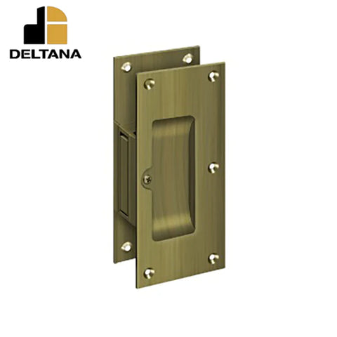 Deltana - Decorative pocket Lock 6" - Passage - 1-3/8" - 1-5/8" Door Thickness - Optional Finish