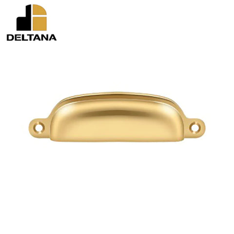 Deltana - Ex posed Shell Pull - 4" - Optional Finish