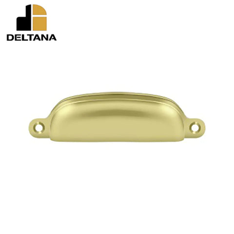 Deltana - Ex posed Shell Pull - 4" - Optional Finish