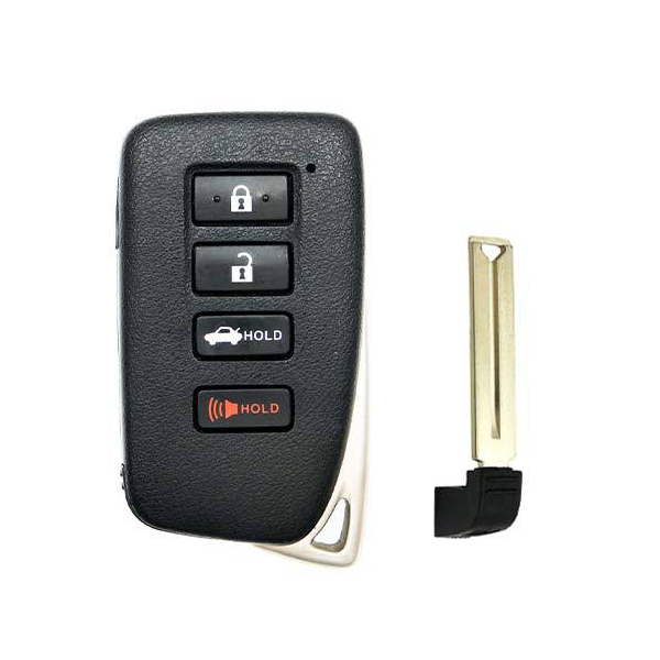 2013-2018 Lexus / 4-Button Smart Key SHELL / HYQ14FBA HYQ14FBB (SKS-LEX-133) - UHS Hardware