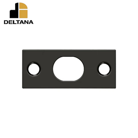 Deltana - Strike Plate For Extension Flush Bolt - Optional Finish