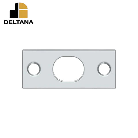 Deltana - Strike Plate For Extension Flush Bolt - Optional Finish