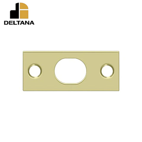 Deltana - Strike Plate For Extension Flush Bolt - Optional Finish