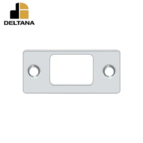 Deltana - Strike Plate - Deadbolt - 2-3/4" x 1-1/4" - Optional Finish