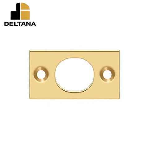 Deltana - Strike Plate For 6" Flush Bolt - Optional Finish