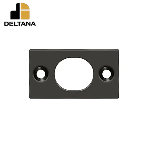 Deltana - Strike Plate For 6" Flush Bolt - Optional Finish