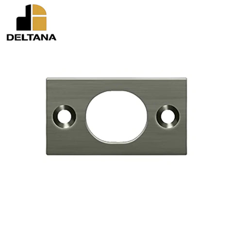 Deltana - Strike Plate For 6" Flush Bolt - Optional Finish