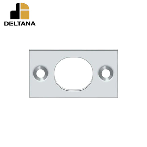 Deltana - Strike Plate For 6" Flush Bolt - Optional Finish