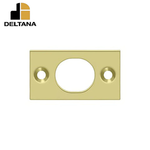 Deltana - Strike Plate For 6" Flush Bolt - Optional Finish