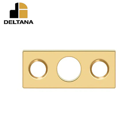 Deltana - Strike Plate For 7" Flush Bolt - Optional Finish