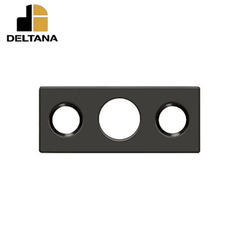 Deltana - Strike Plate For 7" Flush Bolt - Optional Finish