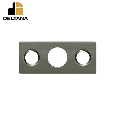 Deltana - Strike Plate For 7" Flush Bolt - Optional Finish