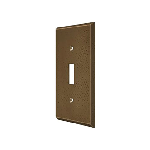 Deltana - Switch Plate - Single Standard - Solid Brass - Optional Finish