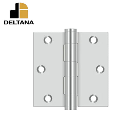 Deltana - 3-1/2" x 3-1/2" Square Hinge - Optional Finish