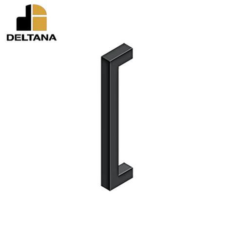 Deltana - 12" Contemporary Pull - Single Side - 1-3/8" - 1-7/8" Door Thickness - Optional Finish