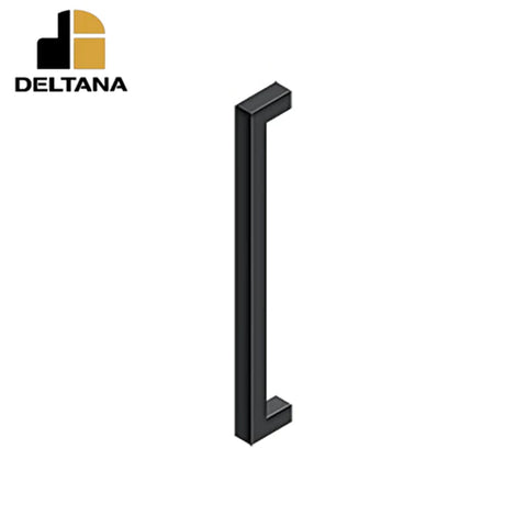 Deltana - 18" Contemporary Pull - Single Side - 1-3/8" - 1-7/8" Door Thickness - Optional Finish