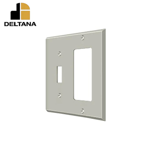 Deltana - Switch Plate - Single Switch/Single Rocker - Optional Finish