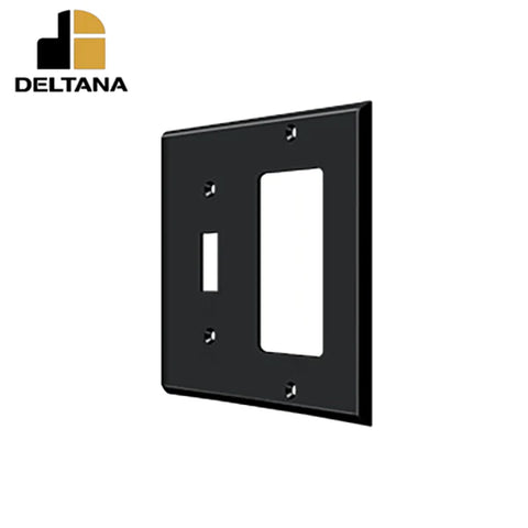 Deltana - Switch Plate - Single Switch/Single Rocker - Optional Finish