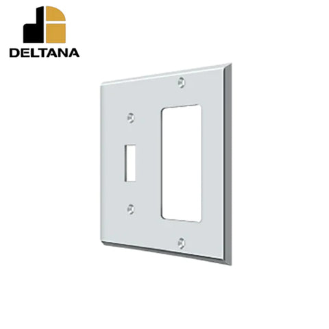 Deltana - Switch Plate - Single Switch/Single Rocker - Optional Finish