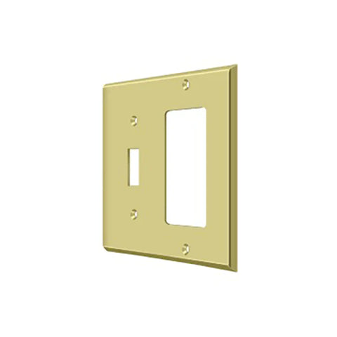 Deltana - Switch Plate - Single Switch/Single Rocker - Optional Finish