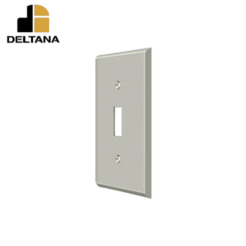 Deltana - Switch Plate - Single Standard - Optional Finish