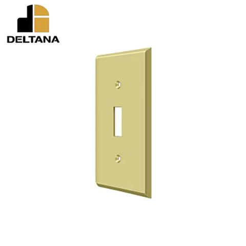 Deltana - Switch Plate - Single Standard - Optional Finish